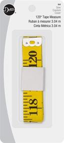 img 3 attached to 📏 Dritz Quilters 120-inch Tape Measure Sewing Accessory, 3/4"x120", Yellow