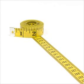 img 1 attached to 📏 Dritz Quilters 120-inch Tape Measure Sewing Accessory, 3/4"x120", Yellow