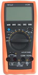 img 4 attached to Vici VC99 3 6/7 LCD Multimeter Tester: Manual/Auto, Digital, Auto Range, Volt, Ammeter, Ohm, Analog Bar - Efficient Testing Meter