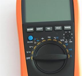img 1 attached to Vici VC99 3 6/7 LCD Multimeter Tester: Manual/Auto, Digital, Auto Range, Volt, Ammeter, Ohm, Analog Bar - Efficient Testing Meter