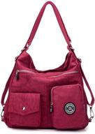 karresly handbags shoulder capacity backpack logo