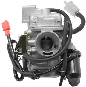 img 3 attached to 🛵 Upgraded PD24J Carburetor with 24mm Manifold Intake for 4-Stroke GY6 125cc 150cc ATV Go Karts Scooter Mopeds QMJ/QMI157 QMJ/QMI152