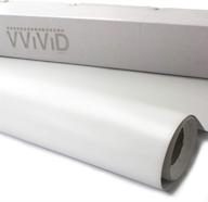 🌟 vvivid clear lamination vinyl roll (satin finish, 17.9" x 54") - ideal for die-cutters and vinyl plotters - 2-roll pack логотип