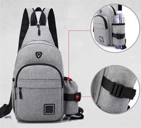 img 1 attached to Crossbody Shoulder Multipurpose Daypacks Earphone
