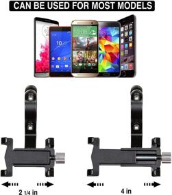 img 1 attached to Bike & Motorcycle Phone Mount - Aluminium Alloy Universal Holder with 45° Tilt, 360° Rotation & Full Angle Adjustment – Fits Most Smartphones