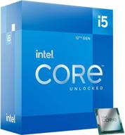 💻 intel core i5-12600k 10-core desktop processor, unlocked, 4.9 ghz, lga1700, 600 series chipset, 125w логотип
