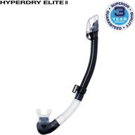 🤿 enhance your scuba diving experience with the tusa sp-0101 hyperdry elite ii snorkel logo