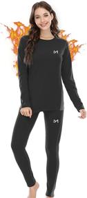 img 4 attached to 🔥 Stay Warm and Cozy with MEETYOO Women's Thermal Underwear Set