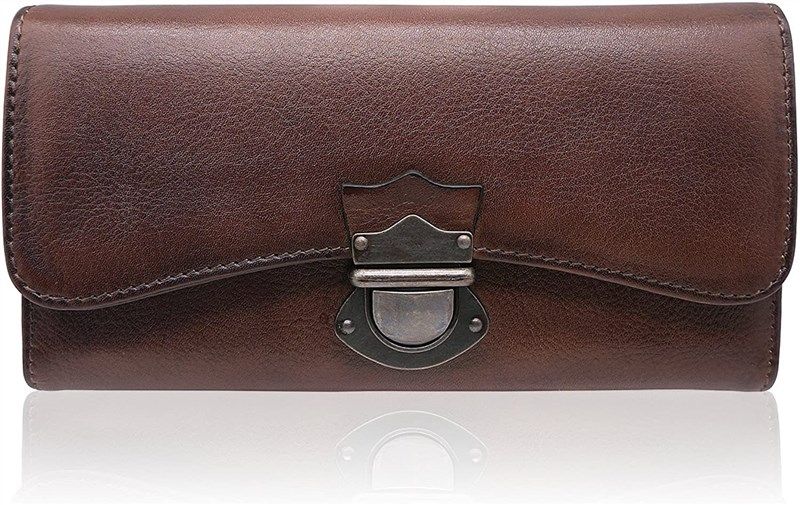 capacity handmade genuine leather 923coffee women's handbags & wallets in wallets 标志
