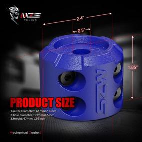 img 2 attached to 🚧 Enhanced MZS Winch Cable Hook Rubber Stopper: Ultimate Protection with Allen Wrench for ATV UTV Trucks, Trailers, and Off-Road Vehicles - Pack of 2