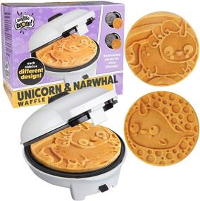 img 4 attached to Unicorn Interchangeable Pancakes Waffles Electric