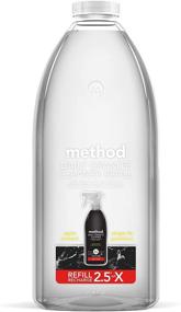 img 4 attached to Get a Sparkling Clean with Method Daily Granite Cleaner Refill - Apple Orchard Scent - 68 Ounce, 1 pack, and Discover Varying Packaging Options!