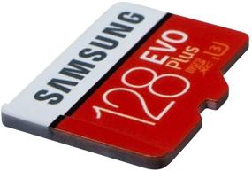 img 2 attached to Самсунг ЕВО+ Плюс 128 ГБ MicroSD-карта для телефона Самсунг Галакси Ноут 20 Ультра, Ноут 10 Лайт (MB-MC128HA) в комплекте с (1) считывателем карт памяти Everything But Stromboli SDXC и Micro SD.