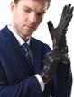 nappanovum lambskin leather classic touchscreen men's accessories and gloves & mittens logo
