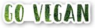 support animals stickers - vegan laptop sticker - 2.5 inches vinyl decal - laptop, phone, tablet decal sticker s214394 logo