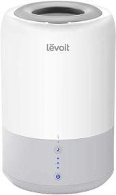 img 4 attached to 🌬️ LEVOIT Humidifiers: Cool Mist Air Vaporizer for Bedroom, Babies - Ultrasonic Top Fill Diffuser, Smart Sleep Mode, Auto Shut Off - Quiet, 1.8L Gray