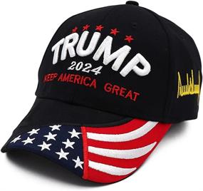 img 3 attached to Engmoo Trump America Slogan Baseball Sports & Fitness