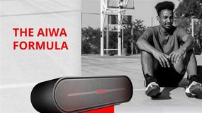 img 1 attached to 🔊 Experience Powerful Audio with Aiwa X-100 Bluetooth Speaker - Compact Design, Extraordinary Sound Quality