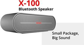 img 2 attached to 🔊 Experience Powerful Audio with Aiwa X-100 Bluetooth Speaker - Compact Design, Extraordinary Sound Quality