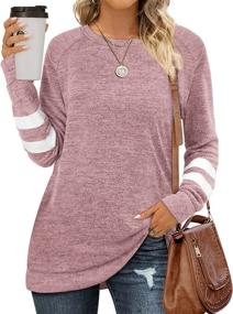 img 3 attached to Sweaters Women Sleeve Loose Sweatshirts