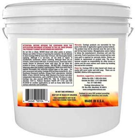 img 1 attached to 🔥 Contego Intumescent Paint: Fire Barrier Solution for Home Garages, Nurseries, Bedrooms & Kitchens, VOC-Free. Restricts Fire Movement, Reduces Smoke!