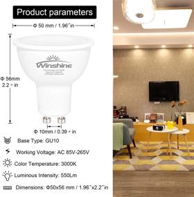 img 1 attached to 💡 Upgrade Your Lighting: Winshine Equivalent Dimmable Replacement Standard