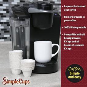 img 3 attached to ☕ Keurig Brewer-Compatible Disposable Filters: 300 Replacement Single Serve Paper Filters for Regular and Reusable K Cups, Enjoy Your Custom Coffee Experience!