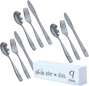img 4 attached to Piece Stainless Steel Kids Cutlery