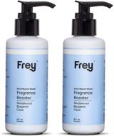 🌸 frey long-lasting scent booster – laundry fragrance booster with 110 pumps, infuse frey’s premier fragrance into laundry, soften fabrics, elevate your laundry experience with frey’s incredible scent logo