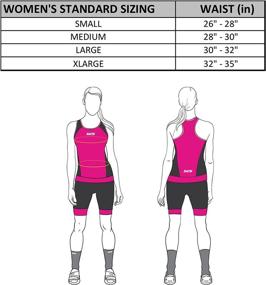 img 3 attached to 🩲 Ultimate Comfort and Style: SLS3 Women's Triathlon Shorts - 6 Inch, Athletic Fit