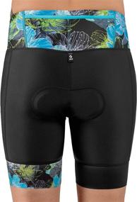 img 2 attached to 🩲 Ultimate Comfort and Style: SLS3 Women's Triathlon Shorts - 6 Inch, Athletic Fit