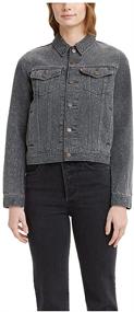 img 3 attached to 👩 Levis Original Women's Trucker Jacket, Women's Clothing