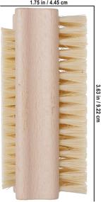 img 1 attached to 💅 Redecker Tampico Fiber and Beechwood Nailbrush: Compact and Versatile Hand & Nail Cleaning Tool