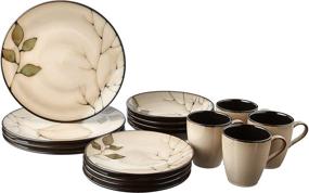 img 4 attached to 🍽️ Experience Elegance: Gibson 92910 16RM Carrollton Reactive Dinnerware in Review