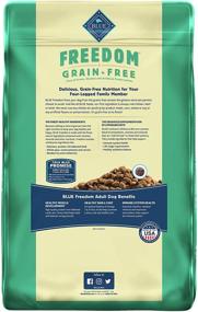 img 3 attached to 🐶 Discover the Nutritional Benefits of Blue Buffalo Freedom Grain Free Natural Adult Dry Dog Food