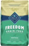 🐶 discover the nutritional benefits of blue buffalo freedom grain free natural adult dry dog food logo