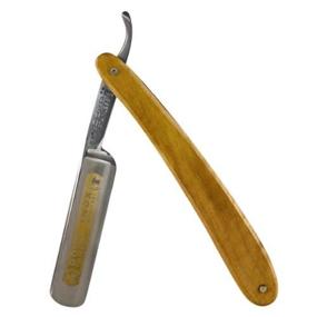 img 3 attached to Durable DOVO Straight Razor with Elegant 5/8 Olivewood Handle