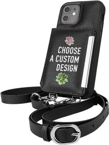 img 4 attached to Smartish IPhone 12/12 Pro Crossbody Case - Dancing Queen [Purse/Clutch With Detachable Strap &Amp Cell Phones & Accessories in Cases, Holsters & Clips