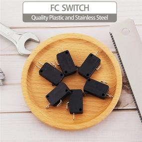 img 2 attached to 🔁 Replacement Door Switch for Microwave Oven - Set of 6: W10269458, W10727360, W10269460, SZM-V16-FC-61, SZM-V16-FC-62, SZM-V16-FC-63 - Compatible with a Wide Range of Microwaves