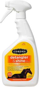 img 4 attached to Manna Pro Corona Detangler & Shine Conditioner for Horse, 32 oz - The Ultimate Haircare Solution for Your Equine Companion