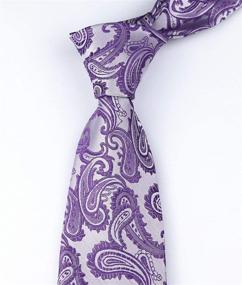 img 1 attached to Skinny Business Neckties Stylish Collections Men's Accessories in Ties, Cummerbunds & Pocket Squares