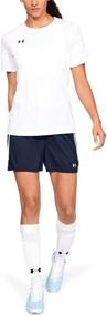 img 1 attached to 👖 Maquina 2.0 Soccer Shorts for Women by Under Armour