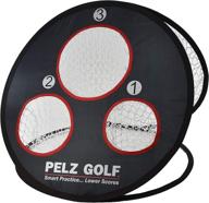 ⛳️ enhance your golf short game with pelz golf dual target short game net - black (standard size) logo