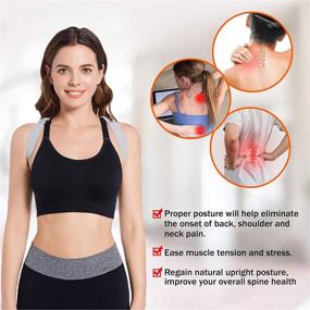 img 2 attached to Improve Your Posture with the Intelligent Smart Posture Corrector for Men and Women!