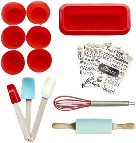 img 2 attached to 🧁 Handstand Kitchen 17-piece Real Baking Set for Kids with Recipes - Introducing the Ultimate Baking Experience!