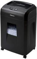 🔪 fellowes 8059401 microshred 94mc micro cut shredder - efficient paper, credit card, and cd/dvd shredder - high capacity with 18 per pass - ideal for home or office use logo