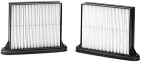 img 3 attached to BOSCH VAC012 Vacuum Air Filters - Set of 2