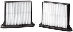 img 2 attached to BOSCH VAC012 Vacuum Air Filters - Set of 2