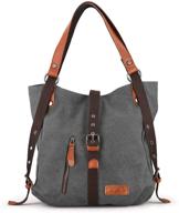 👜 shangri convertible shoulder handbag backpack for women with wallet and hobo bag options logo