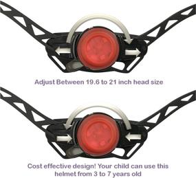 img 1 attached to 🎁 SG Dreamz Kids Helmet and Protective Gear Set – Adjustable from Toddler to Youth Size (Ages 3 to 7) - Great Packaging, Ideal Gift - Multi-Sports with LED Safety Light